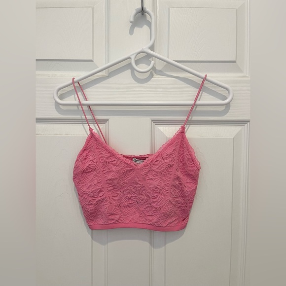 Zara Tops Zara Pink Tank Top Poshmark